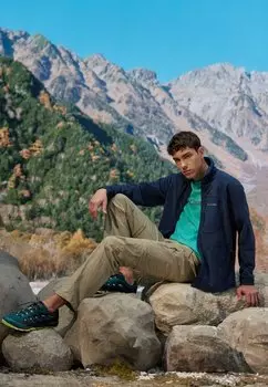 Куртка флисовая Columbia FAST TREK™ FULL ZIP, цвет Collegiate Navy