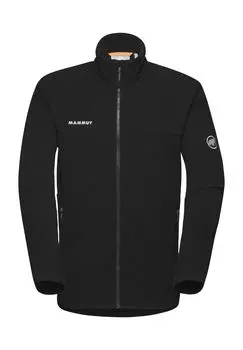 Куртка флисовая Innominata Light, воротник стойка, утепляющая, мужская MAMMUT, черный