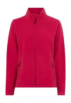 Куртка флисовая Эльке, воротник стойка, карманы на молнии, женская moorhead, цвет Barbarry