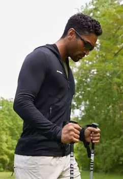 Куртка флисовая Mammut ACONCAGUA LIGHT HOODED JACKET MEN, цвет Black