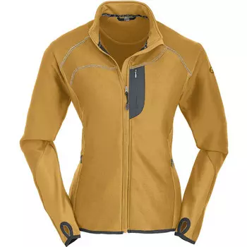 Куртка флисовая Maul Sport, цвет gold/schiefergrau