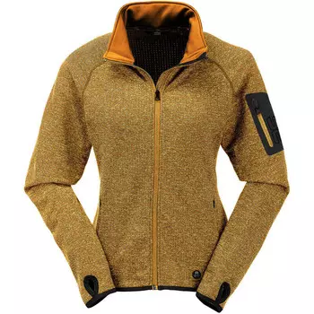 Куртка флисовая Maul Sport, цвет gold/schiefergrau
