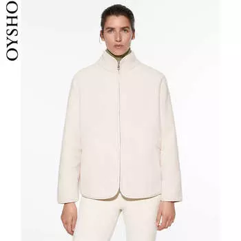 Куртка флисовая Oysho, кремовый