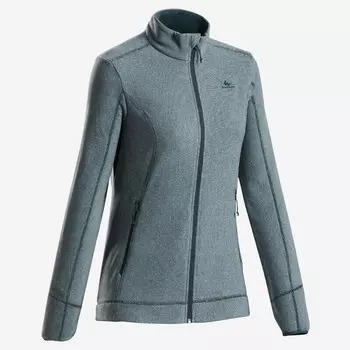 Куртка флисовая Quechua, цвет eisgrn/melezegrn