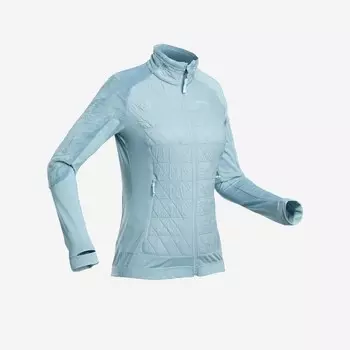 Куртка флисовая Quechua, цвет regenblau/regenblau