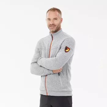 Куртка флисовая Quechua, цвет silbergrau