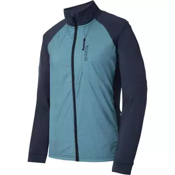 Куртка флисовая Skratta, цвет blasses minzgrn/dunkelblau