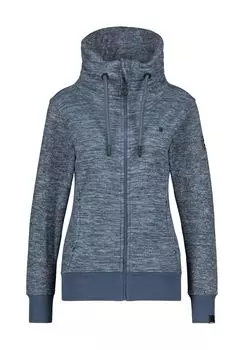 Куртка флисовая ВивианАК Ф, воротник стойка, кулиска, женская ALIFE AND KICKIN, цвет Marine