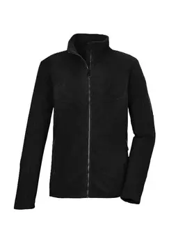 Куртка флисовая, воротник стойка, защита подбородка, мужская Killtec, цвет 00238 Dunkelanthr