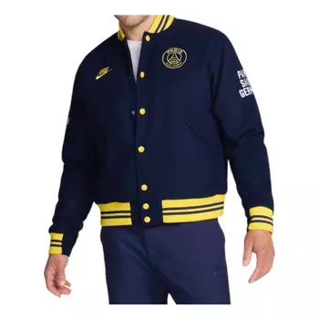 Куртка football varsity jacket 'paris saint-germain authentics' Nike, синий