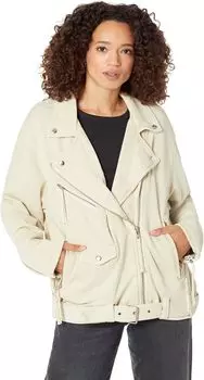 Куртка Free People Rebel Rebel Knit Moto, цвет Vanilla Creme