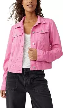 Куртка Free People Rumors Denim Jacket, цвет Sugar Magnolia