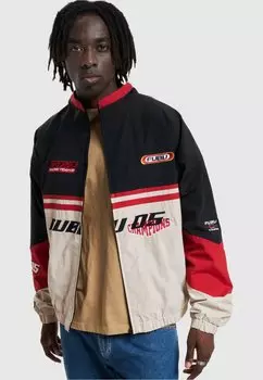Куртка FUBU, цвет creme black red