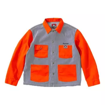 Куртка fw19 week 3 x ben davis chore coat Supreme, оранжевый