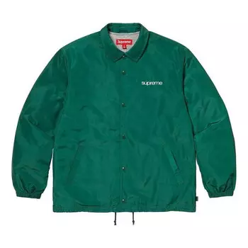 Куртка fw23 week11 nyc coach jacket 'green' Supreme, зеленый