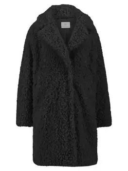 Куртка FYNCH HATTON Teddymantel, черный