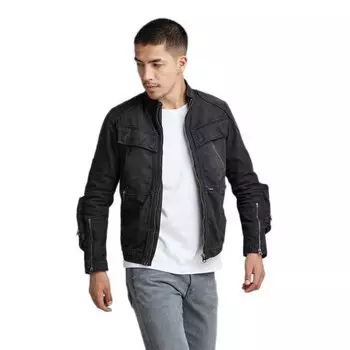 Куртка G-Star Biker Pencilcase, черный