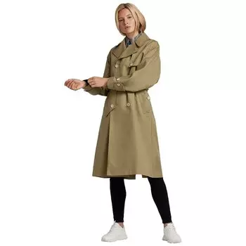 Куртка G-Star High Trench, зеленый