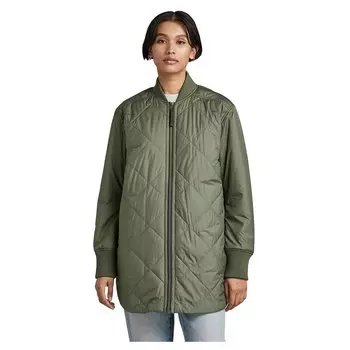 Куртка G-Star Padded Collar Bomber, зеленый