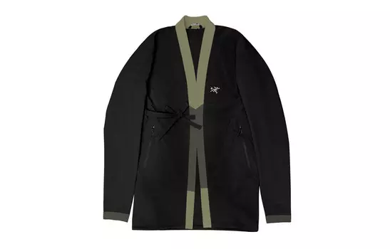 Куртка Gamma Series для мужчин, цвет черный/зеленый Arcteryx
