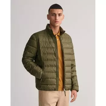 Куртка Gant Light Down, зеленый