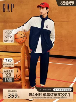 Куртка Gap UPF40 с отстрочкой, темно-синий