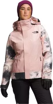 Куртка Garner Triclimate Jacket The North Face, цвет Pink Moss Faded Dye Camo Print