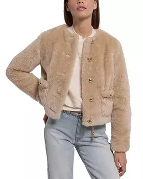 Куртка Generation Love Jen из искусственного меха, коричневый