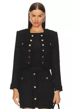 Куртка Generation Love Vera Tweed, черный