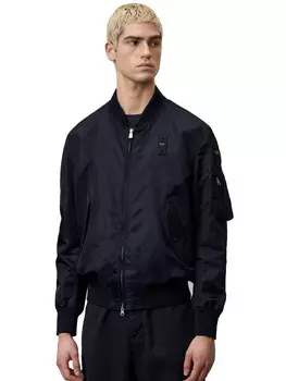 Куртка giacca satin neoprene john Blauer, черный