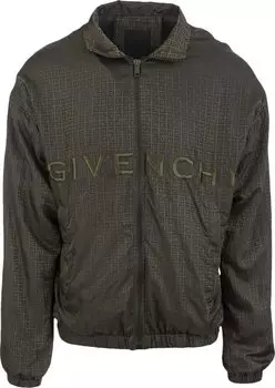 Куртка Givenchy Garment Dye Embroidered Jacket 'Military Green', зеленый