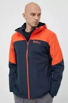 Куртка Glaabach 3в1 для активного отдыха Jack Wolfskin, темно-синий
