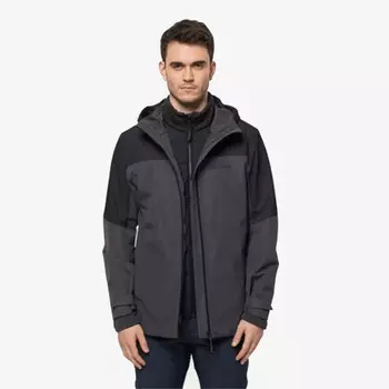 Куртка Glaabach 3в1 Jack Wolfskin, черный