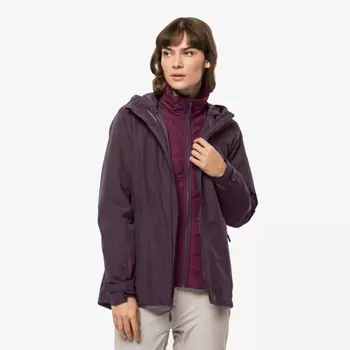 Куртка Glaabach 3в1 Jack Wolfskin, фиолетовый