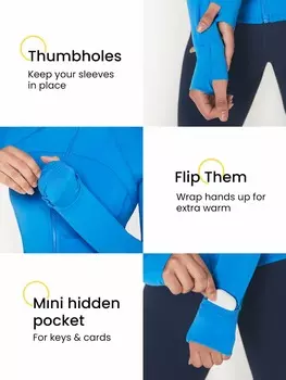 Куртка GlowMode FeatherFit Performance, синий