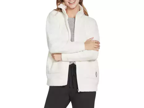 Куртка GO LOUNGE Downtime Women's Jacket Skechers, кремовый
