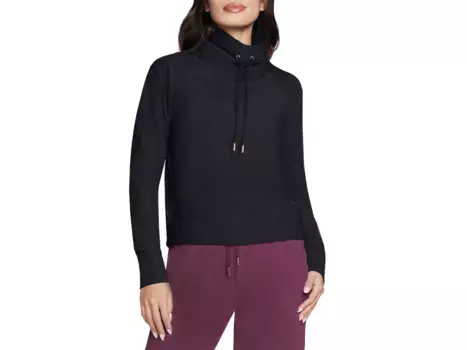 Куртка GO LUXE RIB Women's Sweatshirt Skechers, черный