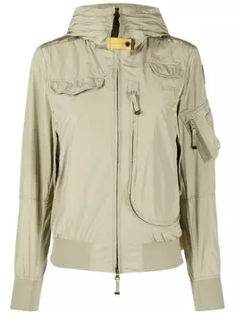 Куртка Gobi на молнии с капюшоном Parajumpers, зеленый
