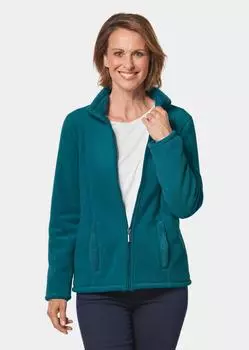 Куртка GOLDNER Fleece Jacke, цвет dunkelpetrol