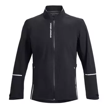Куртка golf storm cloudstrike waterproof jacket 'black' Under Armour, черный