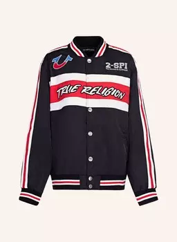 Куртка гоночный бомбер True Religion, черный