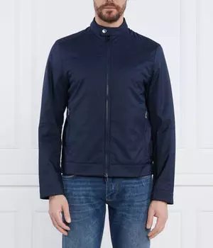 Куртка гонщика из нейлона Regular fit Michael Kors, синий