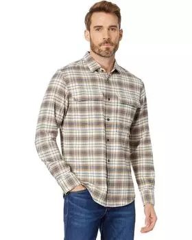 Куртка Good Man Brand Stadium Shirt in Brushed Flannel, цвет Oatmeal Dayton Plaid