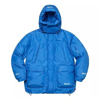 Куртка gore-tex 700-fill down parka 'blue' Supreme, синий