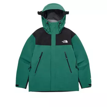 Куртка gore-tex mountain 3l jacket 'green black' The North Face, зеленый