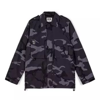 Куртка Grimey All Over Print Tusker Temple Tracksuit, черный