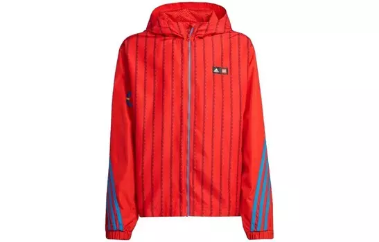 Куртка GS Adidas, красный/синий