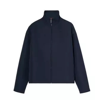 Куртка Gucci Embroidered Wool Acetate Zip Jacket 'Ink', черный
