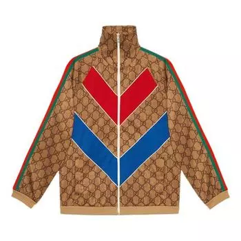 Куртка Gucci GG Plain Knit Jacket For Men Brown