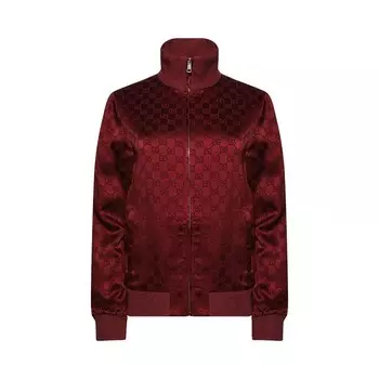 Куртка Gucci Jacquard Zip Jacket Rosso Nuovo, красный
